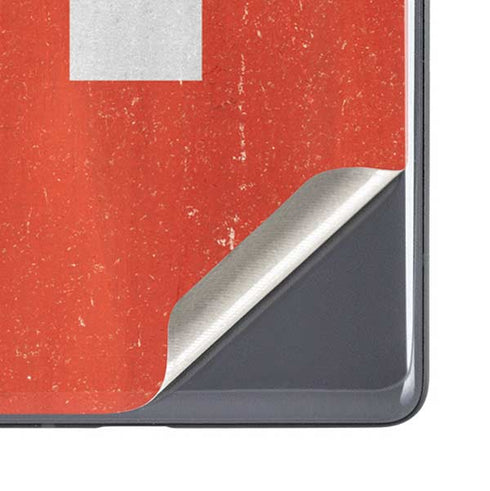 Switzerland Flag Distressed Google Pixel 7a Skin